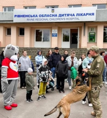 У лікарні в Рівному провели арттерапію для пацієнтів