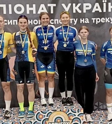 Велосипедистка з Сумщини стала призеркою чемпіонату України