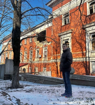 Юний герой з Дніпропетровщини отримав відзнаку МВС за сміливість у вогні війни