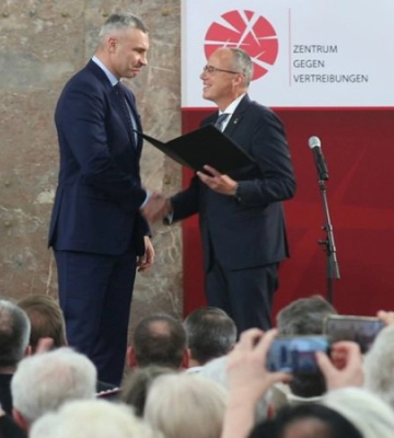 Кличка відзначили премією за права людини імені Франца Верфеля