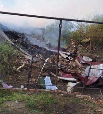 Войска РФ сбросили как минимум 3 КАБа на Копани в Запорожской области, погиб человек