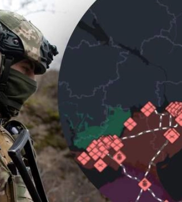 Найбільше боїв на Покровському та Лиманському напрямках: карта від Генштабу