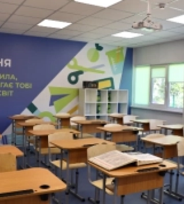 На Миколаївщині у Первомайській громаді відкрили тимчасовий освітній простір