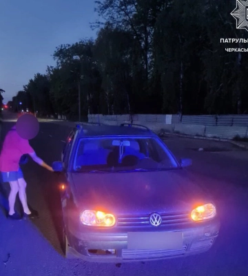У 13 разів більше за норму: нетверезий водій їхав по зустрічній смузі в Черкасах
