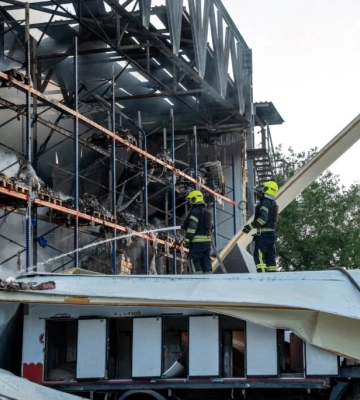 Рятувальники показали кадри з ліквідації наслідків атаки по Одесі в ніч на 3 червня