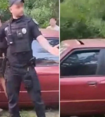 У Дніпрі в Авіаторському нетвереза жінка на BMW без посвідчення влаштувала ДТП і ледь не збила дітей