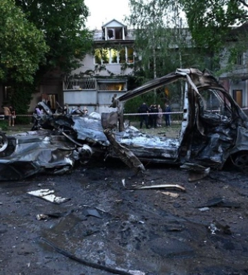 З&#039;явились фото наслідків удару по Одесі