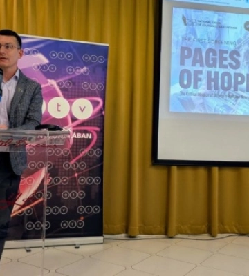 У Будапешті відбулась прем'єра фільму «Сторінки надії» про роботу редакції газети із прифронтового Оріхова