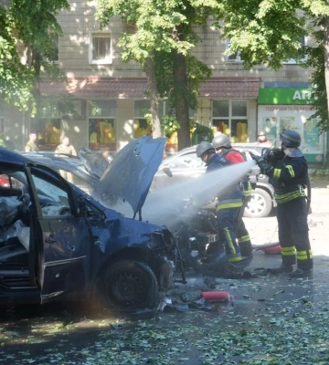 Удар по центру Сум: один погибший, трое раненых