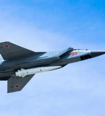 По всій Україні оголошена повітряна тривога через зліт МіГ-31К, у Миколаєві пролунав вибух