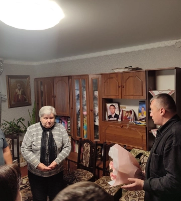 Мамі Героя з Волині вручили його посмертну нагороду