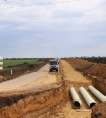 У Миколаївській області триває будівництво нового водогону: вже виконано близько 70% робіт