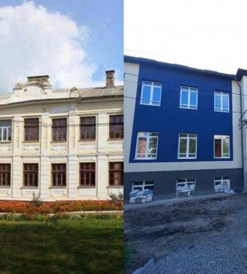 У Чернівцях утеплили фасад історичної школи, якій понад сто років: як це коментують у міськраді