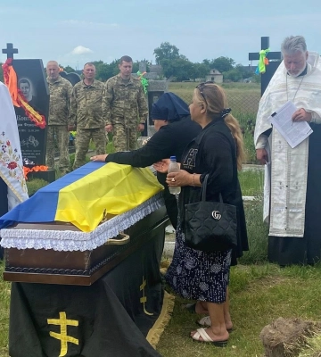 Голобська громада провела в останній земний шлях Героя Олега Юзипчука Голобська громада провела в останній земний шлях Героя Олега Юзипчука