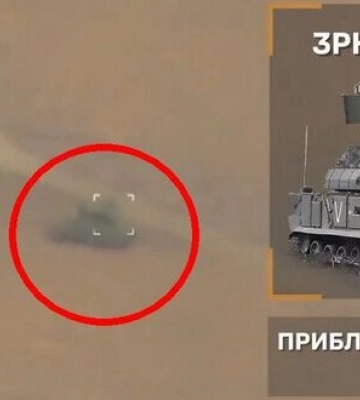 Екіпаж РСЗВ M142 HIMARS двічі влучає у російську ЗРК "Тор-М2" неподалік Волновахи. ВIДЕО