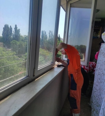 Внаслідок ворожої атаки в Одесі вибито близько 200 вікон 