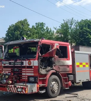 Російські війська двічі атакували рятувальників у Запорізькій області