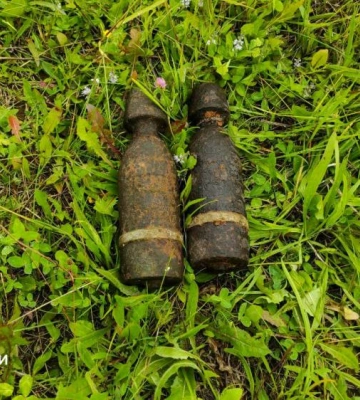 На Рівненщині під час земляних робіт знайшли два снаряди часів Другої світової