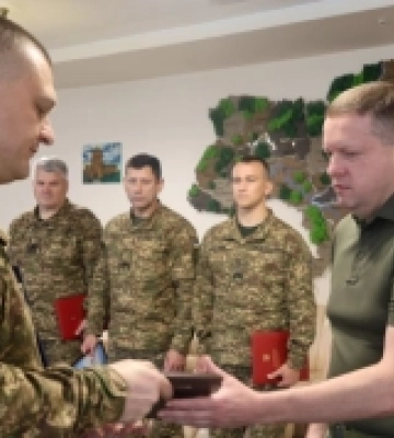 На Волині відзначили нацгвардійців з нагоди 31 річниці військової частини 1141