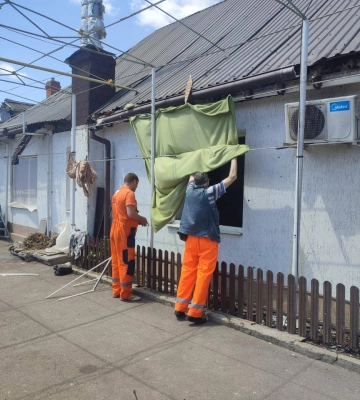 Нічна російська атака на Одесу: у Хаджибейському районі пошкоджені сім приватних будинків 
