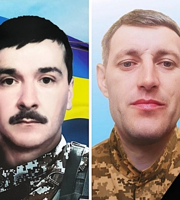 На Волині родинам загиблих Василя Кульпи та Олексія Мельничука вручили посмертні нагороди Героїв