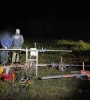 На Тячівщині затримали порушників, які чотирма безпілотними літаками хотіли переправляти сигарети в Румунію. ВІДЕО
