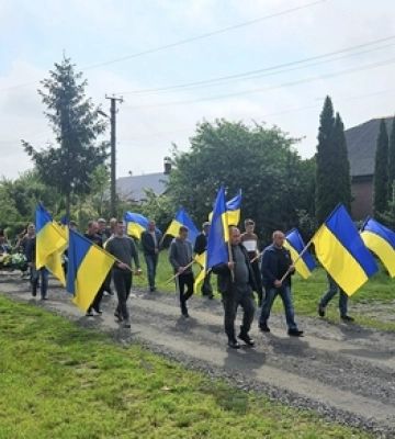 На Волині попрощалися із загиблим бійцем Дмитром Леховим 