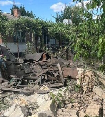 В лікарні померла жінка, яка постраждала внаслідок обстрілу Нікополя. ФОТОрепортаж