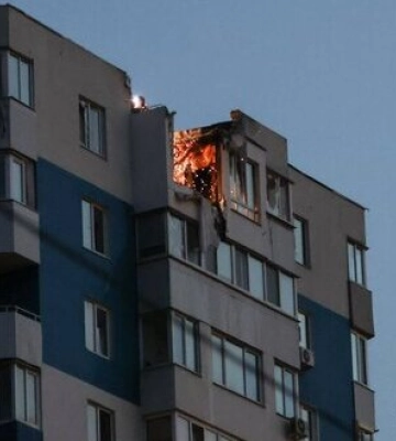 Масована атака БпЛА на Харків: Кількість постраждалих зросла до 17. ФОТОрепортаж