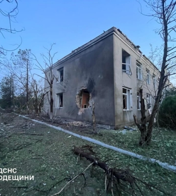 Внаслідок ворожої атаки по Білгород-Дністровському району зазнали значних ушкоджень медичний та освітні заклади