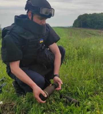 На Рівненщині знищили два снаряди часів Другої світової війни
