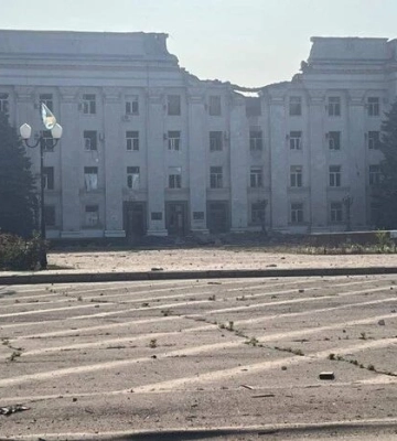 Росіяни скинули авіабомбу на Херсонську ОВА