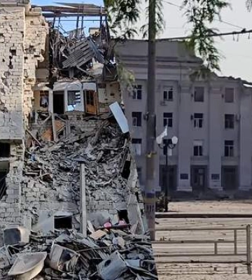 За 15 минут – 4 КАБа: в ОВА показали ужасные последствия вражеского удара по Херсону – видео