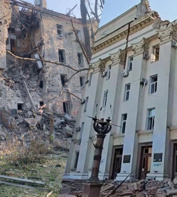 Росіяни завдали авіаудару по Херсону, є поранений