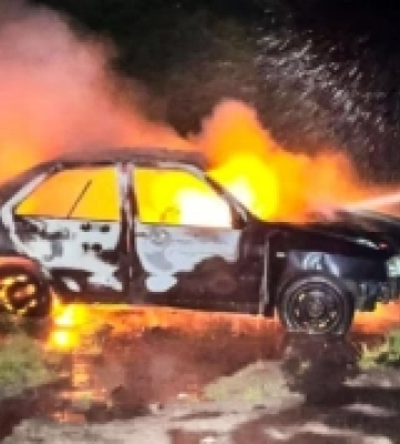 У місті Соснівка горів автомобіль