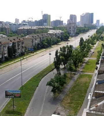 Рух транспорту Харківським шосе буде обмежено: схема Рух транспорту Харківським шосе буде обмежено: схема