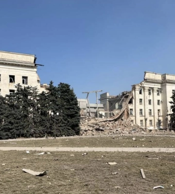 Росіяни знищили будівлю Херсонської ОВА