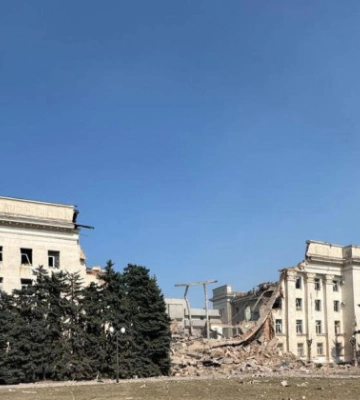 РФ зруйнувала будівлю Херсонської обласної держадміністрації – фото