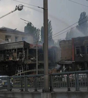Атака на Київ: з’явились фото наслідків
