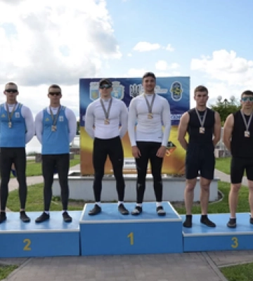 Веслувальники з Полтавщини здобули нагороди на чемпіонаті України