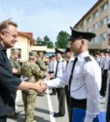 У Львові пройшли урочистості з нагоди випуску курсантів ліцею імені Героїв Крут