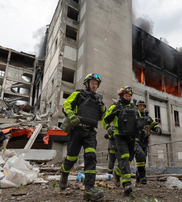 Рятувальники Харківщини загасили чотири пожежі після обстрілів за добу