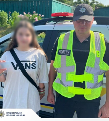 Пішла з дому через конфлікт: неповнолітню з Харківщини знайшли в Чернігівській області