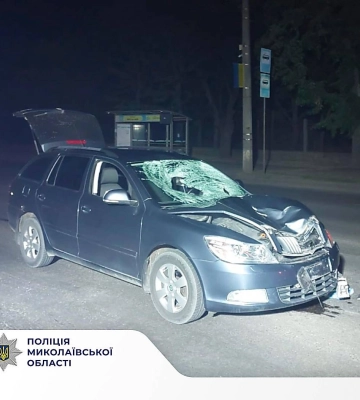 В Миколаєві водій Skoda збив насмерть чоловіка на Херсонському шосе