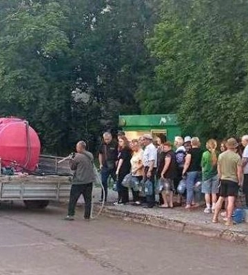 Мелитополь неделю без воды: оккупационные власти наконец сделали заявление (скрины)