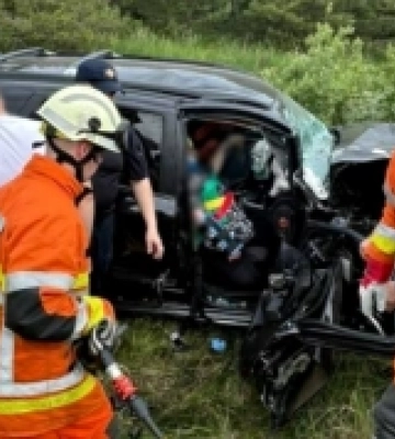 Львівщина: рятувальники ліквідували наслідки двох ДТП, постраждали четверо осіб