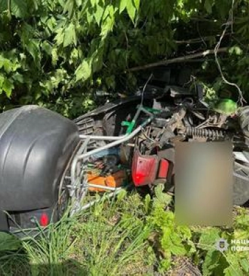 На Полтавщині в ДТП загинув водій скутера