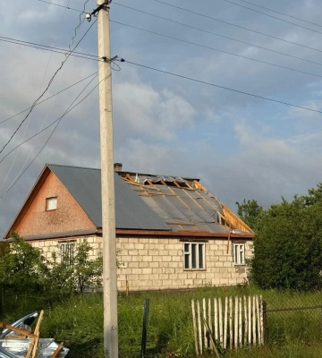 Негода знеструмила села у двох районах Рівненщини
