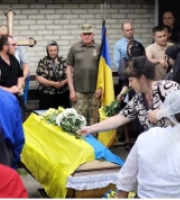 У Ківерцях в останню путь провели військового Володимира Зелінського