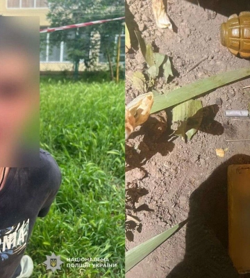 Погрожував підірвати гранату в ТЦ: у Дніпрі затримали чоловіка з боєприпасами